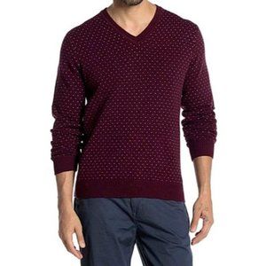 Brooks Brothers Italian Yarn V Neck Sweater